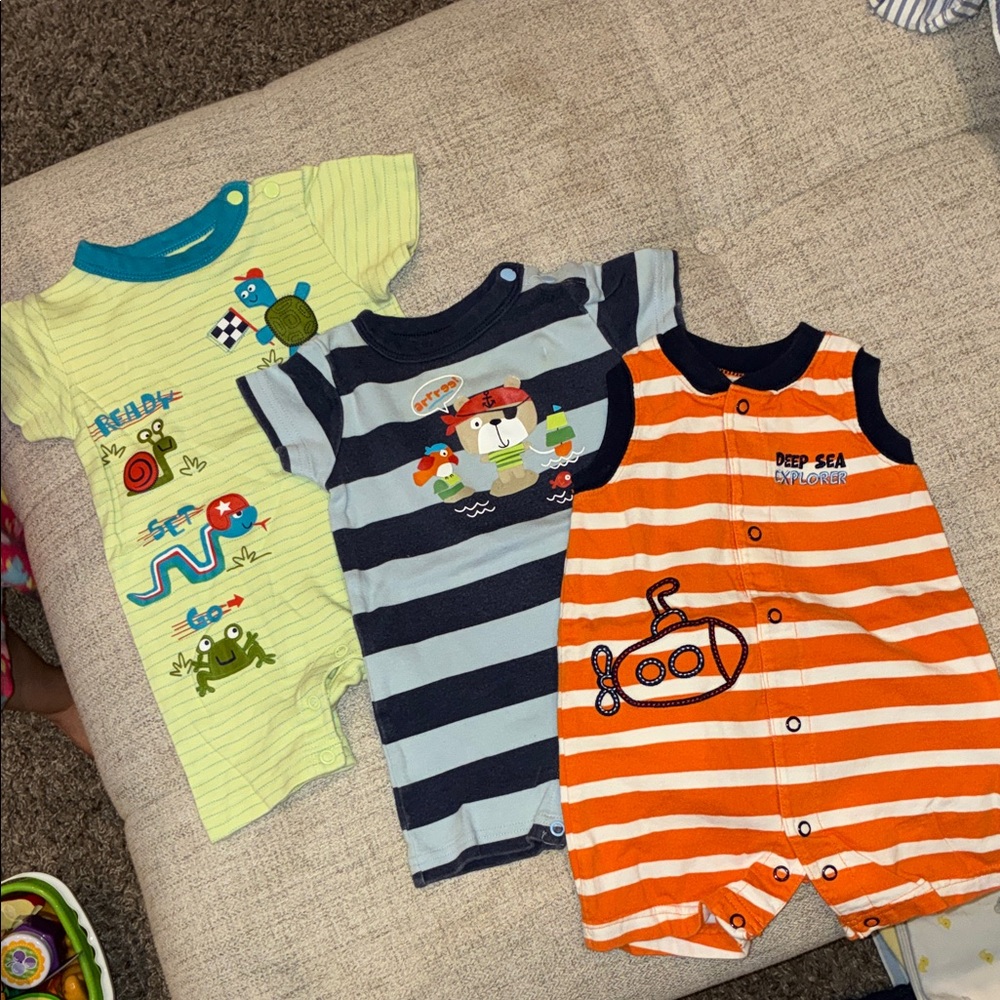 Multicolor Jumpsuits & Rompers Set